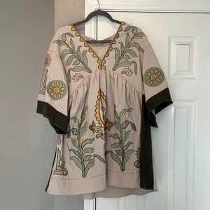 Floral Embroidered Dress